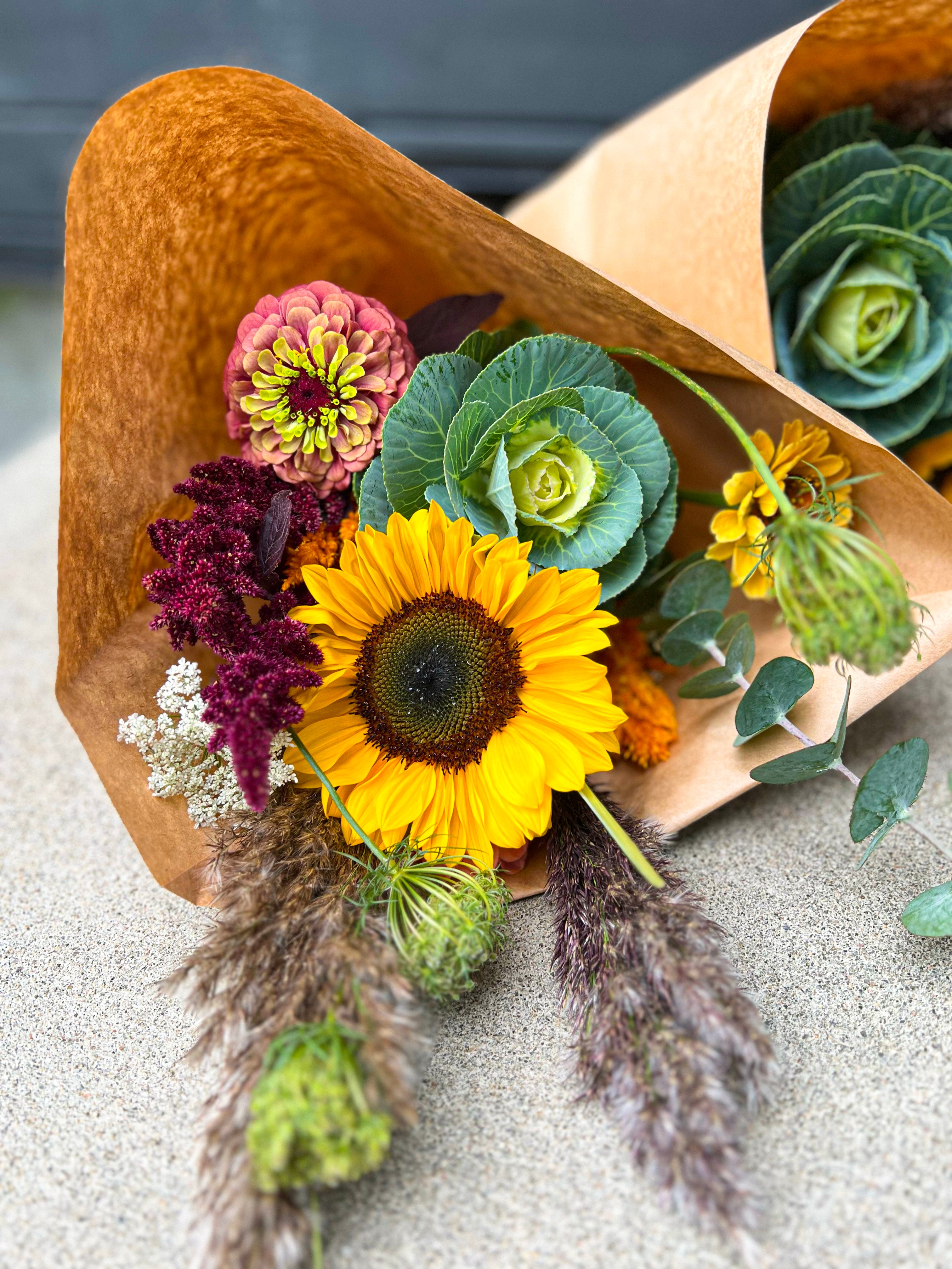 Bouquet de fleurs de saison